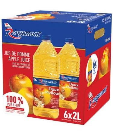 Rougemont Apple Juice Pack of 6x2-Liter 6-Count - Buy Online on GoSupps.com