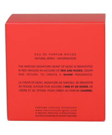 Narciso Rodriguez Rouge for Her Eau de Parfum Spray 1.6 Ounce 1.6 Ounce (Pack of 1) - Buy Online on GoSupps.com