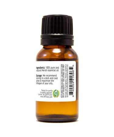 GreenHealth Neroli Essential Oil - 100% Pure and Natural - 15 ml (1/2 fl oz) - Buy Online on GoSupps.com