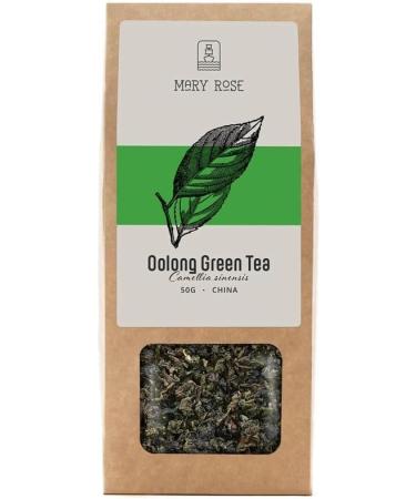 Mary Rose Th Oolong Pur 100% Th Turquoise de Ta wan Saveur Florale & Noisett e Sans Additifs - Buy Online on GoSupps.com