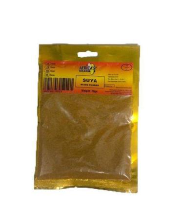 Africa's Finest Suya Mixed Powder 70g Box of 10-Fd