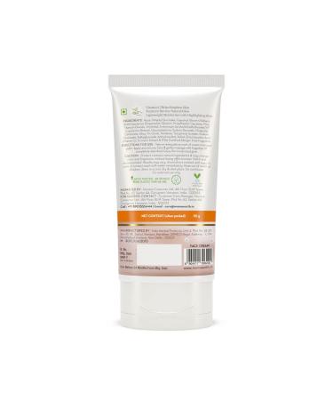 Mamaearth Vitamin C Daily Glow Lumi Face Cream | Moisturized Skin with Highlighter Like Glow | Relieves Dullness & Revives Natural Radiance | Lightweight & Non Sticky | 1.06 Oz/30g - Buy Online on GoSupps.com