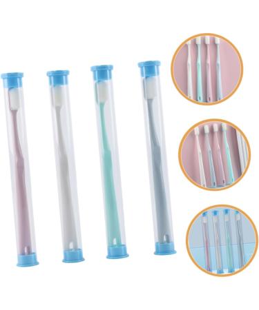 Beaupretty Nano Toothbrush Set - 4 Piece Travel & Home Toothbrushes for Women | Essential Bathroom Tooth Cleaning - Buy Online on GoSupps.com
