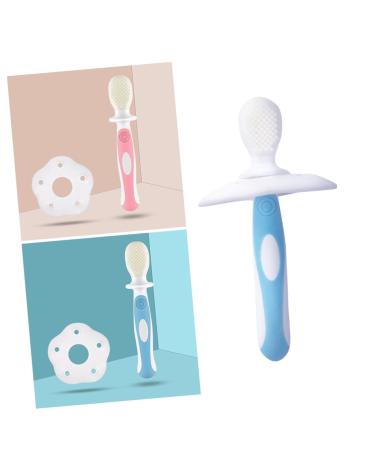 Beavorty baby training toothbrush newborn toothbrush -training brush for teeth children toothbrush bristle toothbrush toothbrush milk teeth bite ring toothbrush set