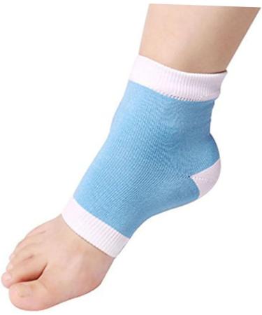 Beavorty Floral Hair Wreath for Women Features Socks for Women moisturizing Foot Sleeve Lotion Socks Spa Vented Moisturising Socks Toe Recovery Socks Open Toe Blue Gloves Heel Men and Women - Buy Online on GoSupps.com