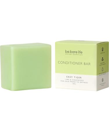Be Bare life Easy Tiger Lime and Cedarwood Conditioner Bar For Dry Hair 100g - Buy Online on GoSupps.com