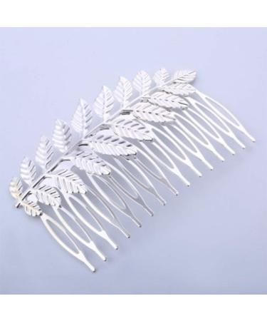 Minkissy 3-Piece Wedding Hairpin Set - Decorative Leaf Bride Accessories in Gold Silver & Rose Gold - Buy Online on GoSupps.com