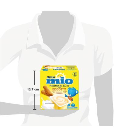  Italian Gourmet E.R. Nestl Mio Milk Snacks for 6 Months 4 x 100 g + Italian Gourmet Polpa 400 g - Buy Online on GoSupps.com