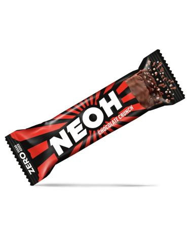 NEOH Low Carb Protein Candy Bar - Chocolate Crunch 12-Pack | Low Calorie, Low Sugar, Gluten-Free Sport Nutrition Bars - 12 Count - Buy Online on GoSupps.com