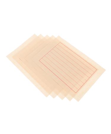PLAFOPE 50 Sheets Rice Paper Painting Paper Calligraphy Art Stationery Writing Paper for Calligraphy Japan As Shown 29x19cm