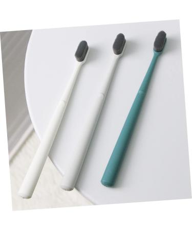 Buy FRCOLOR 2pcs Soft Nylon Charcoal Toothbrushes - Convenient Travel Oral Care | Eco-Friendly Tongue Care Brush for International Shipping - Buy Online on GoSupps.com