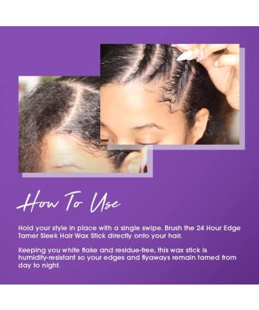 EBIN NEW YORK 24 Hour Edge Tamer Hair Sleek Stick 2.7 oz - Extreme Firm Hold Original Formula - No Flaking & Residue - Buy Online on GoSupps.com