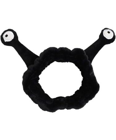 TCM-KE Women Girls Wash Face Plush Headband Cartoon Snail Antenna Eyes Hair Band Turban Face SPA Elastic with Hair Wrap Makeup Bands Shower Headband Pink - Buy Online on GoSupps.com