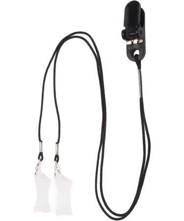 Hearing Aid Clip Holder for Elderly | Flexible Binaural Design | Fashionable Black Clip for Hearing Aids - Shop Internationally - Buy Online on GoSupps.com