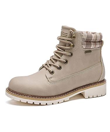 Kkyc Womens Hiking Boots Outdoor Non Slip Casual Boot 8.5 Desert Taupe