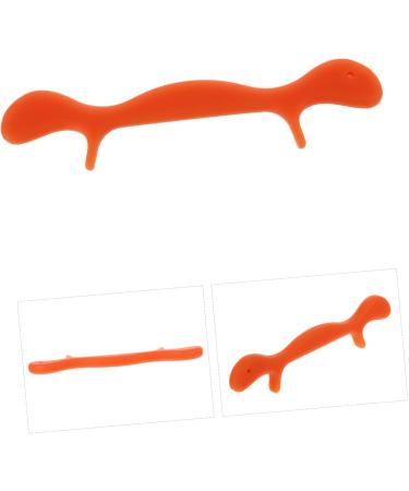 Angoily Orthotics Facial Exercises Cosmetology Kit Arm Sleeves Football Smile Beauty Exerciser - Lift Exerciser Slim Mouth Exercisers Smiling Maker Silica Gel Man The Lip 11.5X2.5cm Orange - Buy Online on GoSupps.com