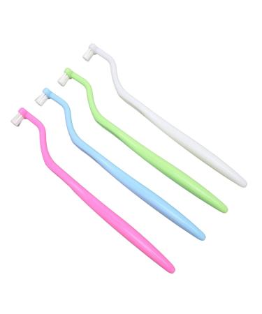 Orthodontic Braces Brush 4 Pack - Portable Interdental Toothbrush for Stain Removal - Buy Online on GoSupps.com