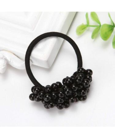 RUITASA 4 Pack Pearl Hair Ties - Hair Bands with Beads for Women and Girls - Buy Online on GoSupps.com