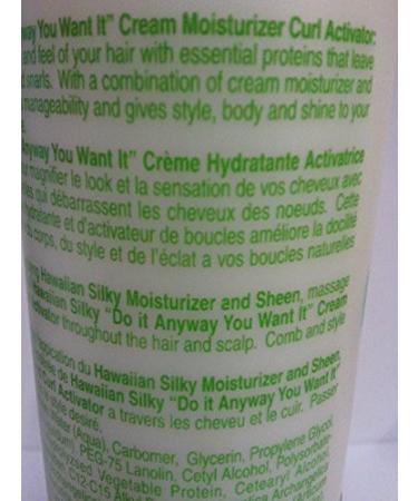 Hawaiian Silky Cream Activator 8 Fl Oz - Versatile Hair Care for All Styles | International Shipping Available - Buy Online on GoSupps.com
