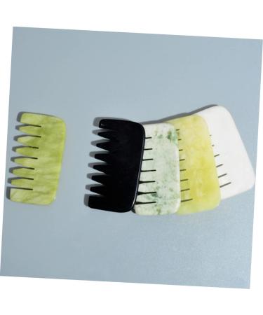 Frcolor Handmade Scalp Massage Comb | Wide Tooth Anti-Hair Loss Gua Sha Tools for Healthy Hair - Buy Online on GoSupps.com