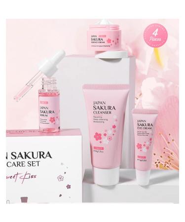 Shop 1 Pack Skin Care Set: Deep Cleansing Facial Cleanser Hydrating Cream Refining Serum & Firming Eye Cream - Smooth Fine Lines Global Shipping Available - Buy Online on GoSupps.com