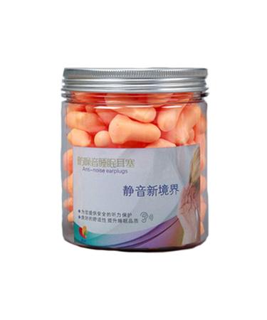 FHK Anti-Noise Earplugs 34 DB Reduction Can Be Washed Repeatedly Professional Noise Reduction Mute for Sleep Learning Hearing Protection (Color : A)