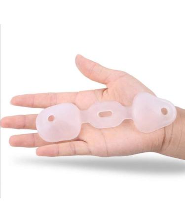 Jycch Toe Separators - 3 Pairs for Hallux Valgus Correction | Smooth Iron & Gel Alignment Support | Day & Night Comfort - Buy Online on GoSupps.com