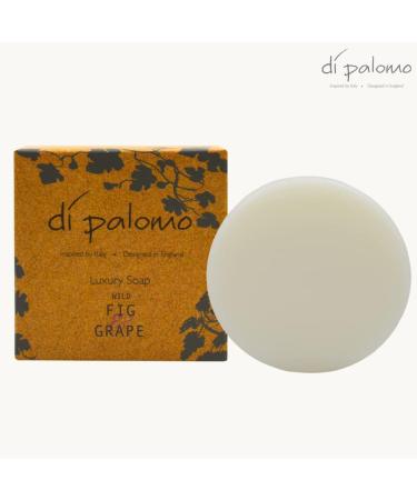 Di Palomo Vegan Wild Fig & Grape Luxury Soap Bar - 100g Moisturising Hand Soap for Ladies & Men - Vegan Skin Care Bar Soap - Buy Online on GoSupps.com