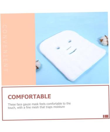 100 pi ces Gauze Facial Jetable Pr -d coup e pour Soins Visage Masque Esth tique L ger et Pratique pour Hydratation et Fermet Peau - Buy Online on GoSupps.com
