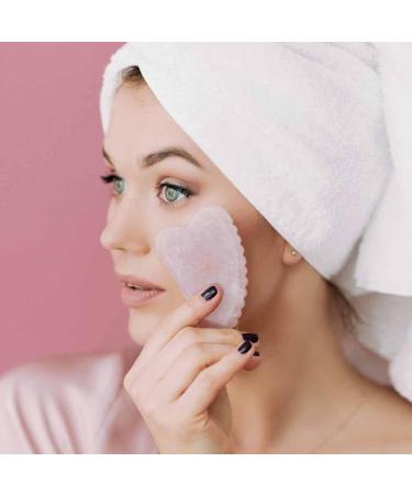 CRYSTALOVE 3D Gua Sha - Rose Quartz Facial Massage Plate for Radiant Skin | International Shipping - Buy Online on GoSupps.com