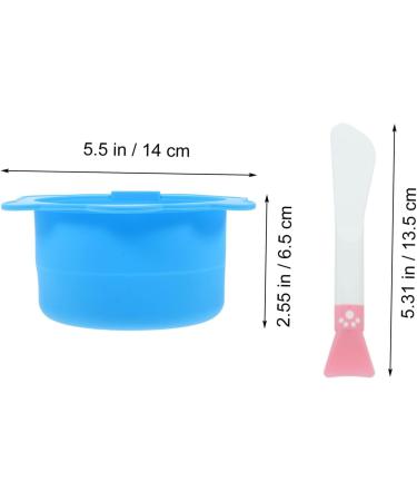 Healeeved 5 Set Wax Melting Brushes & Applicator Shells - Mixed Mask Kit for Spa Scrubs - 14x14cm - Buy Online on GoSupps.com