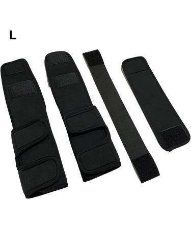 SUDNJIALQ Dog Shoulder Protector Durable And Safe Convenient Polyester Dog Elbow Protector Brace Protector Black L L Black - Buy Online on GoSupps.com