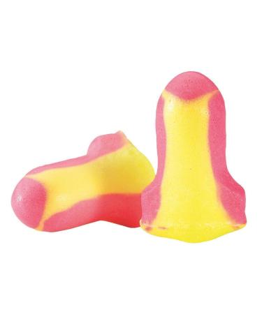 Honeywell Home Howard Leight by Laser Lite High Visibility Disposable Foam Earplug Refill for Leight Source 500 Dispenser  500 Pairs (LL-1-D)  Magenta/Yellow 500 Laser Lite Earplugs Refill Earplugs
