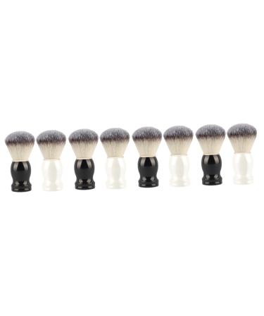 FOMIYES 8 STK Manual Razor brush Shave Cleaning tools Cleaning brushes soap Accessories for the beard care beard brush hairdressing salon shaving brush man fiber wool decorate main 10.5x3.3cmx4pcs as shown x 4 pieces
