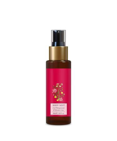 JP Forest Essentials Body Mist Iced Pomegranate & Kerala Lime|Hydrates & Scents the Skin|Body Spray For Men And Women