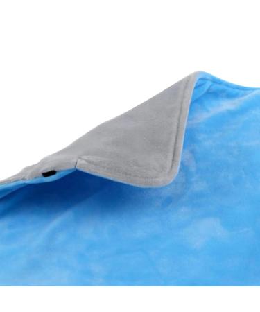Buy Sky Blue Electric Heating Pad - Waterproof Washable 5V USB Constant Temperature | Lightweight Desk Heating Pad for International Shipping - Buy Online on GoSupps.com