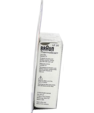 Braun Ear Thermometer Lens Filters Pack of 80 - Buy Online on GoSupps.com