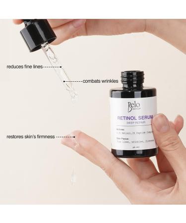 Belo Essentials Retinol Serum Deep Repair 30ml - Anti-Aging Skincare for All Skin Types - International Shipping Available - Buy Online on GoSupps.com