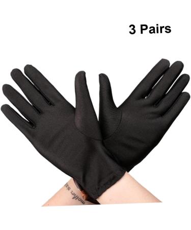 Ipetboom 9 Pairs Food Prep Hand Gloves Moisturizing Spa Glove Safety Gloves Protective Work Gloves Coin Cotton Gloves Working Glove Costume Honor Guard Gloves Dry Travel Oven White Gloves - Buy Online on GoSupps.com