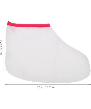 Baluue Paraffin Wax Booties: 1 Pair Paraffin Wax Mitts Paraffin Wax Foot Liners Paraffin Wax Gloves Foot Moisturizing Socks Spa Foot Hot Wax Covers for Spa Accessories - Buy Online on GoSupps.com