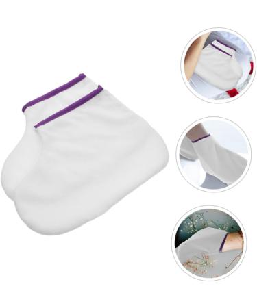 Beaupretty 1 Pair Foot Care Socks Wax Foot Covers Paraffin Wax Bath Liners Foot Spa Covers Foot Protectors Wax Mitts Covers Wax Cover Gloves Foot Paraffin Bags Simple Refill Body Polyester - Buy Online on GoSupps.com