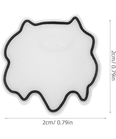 HOLIDYOYO LED Light Blocking Stickers 6Pcs Light Dimming LED Filters Dimming Sheets for Routers LED Covers BlackoutWhite - Buy Online on GoSupps.com