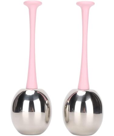 Facial Ice Glove - Ergonomic Stainless Steel Massager for Swelling Reduction (Pink Handle - Buy Online on GoSupps.com