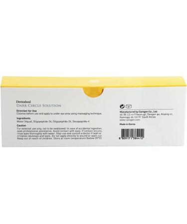  Dermaheal 5 x 2ml Dark Circle Solution - Buy Online on GoSupps.com