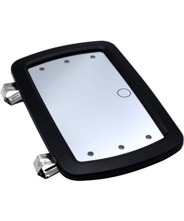 GSKMOTOR LED Light Makeup Mirror for Car Sun Visor - Sun-Shading Cosmetic Mirror, Auto Baby & Gift Ready - Buy Online on GoSupps.com