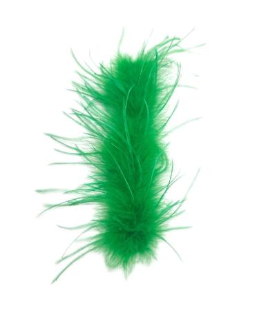 Feather Slap Bracelet Cuffs Feather Wristband Wrist Feather Cuffs Ponytail Hold Green