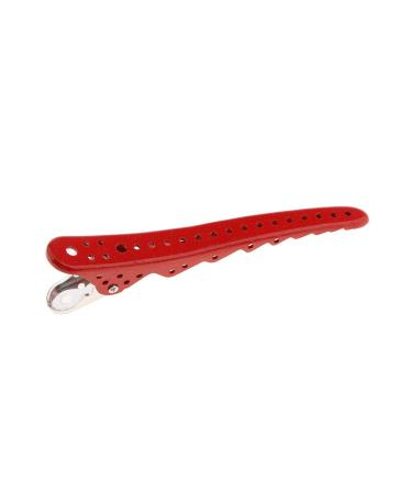 MagiDeal Red Hair Sectioning Clips Set - 6 Professional Hairdresser Hair Clips for Easy Styling & Sectioning - Buy Online on GoSupps.com