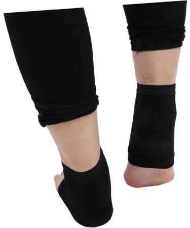 minkissy 20 Pairs Silicone Heel Socks Sock Heels Compact Heel Sleeve moisturizing Socks for Cracked feet Women spa Socks Foot Protectors for feet Reusable Heel Sock Comfortable footrest - Buy Online on GoSupps.com