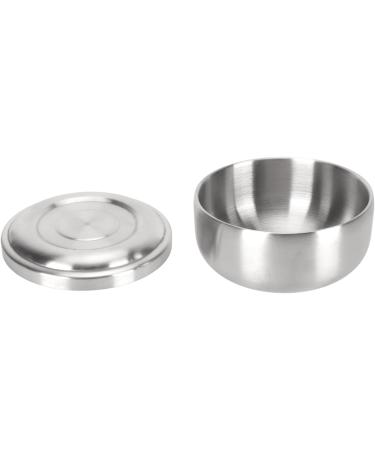 Fabater Beard Bowl Premium Stainless Steel Shaving Soap Cup with Lid | Easy to Clean Stylish Design for Home Use International Shipping Available - Buy Online on GoSupps.com