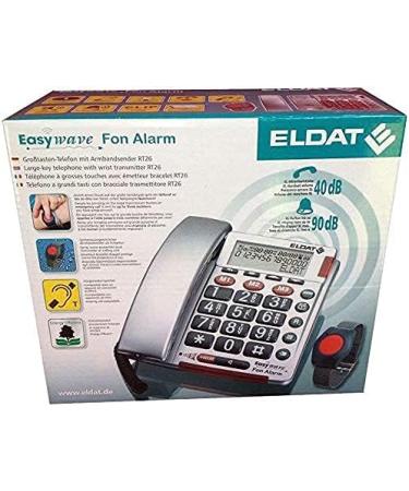 ELTAT FON ALARM APF: Emergency Phone for Seniors | Corded Landline with Emergency Call Button | Ideal Home Safety Solution - Buy Online on GoSupps.com